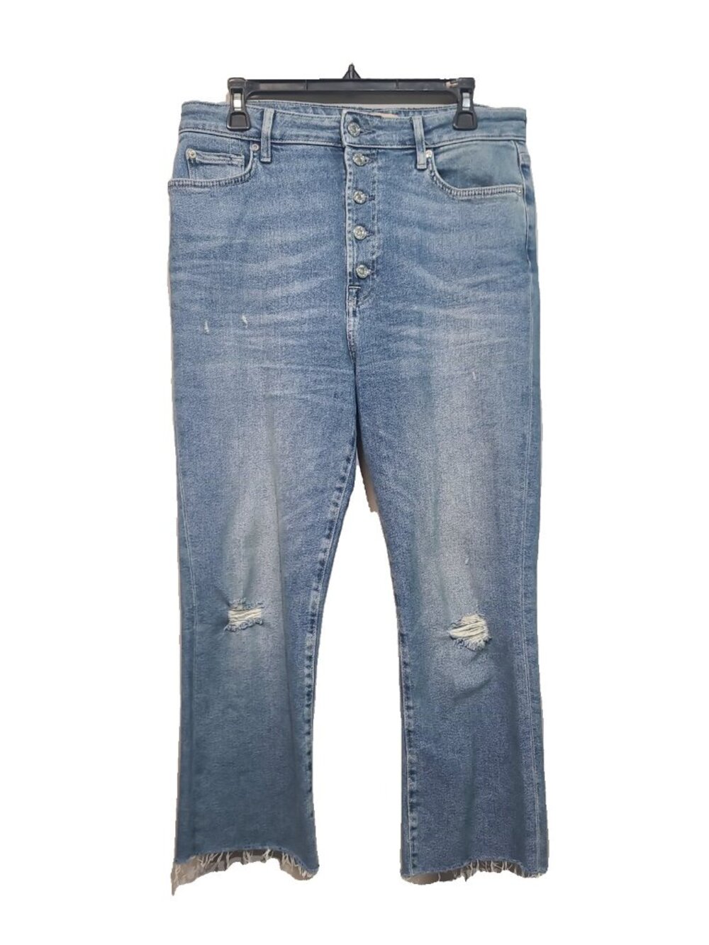 7 For All Mankind THE ULTRA HIGH RISE SLIM KICK Jeans Size 31 Blue